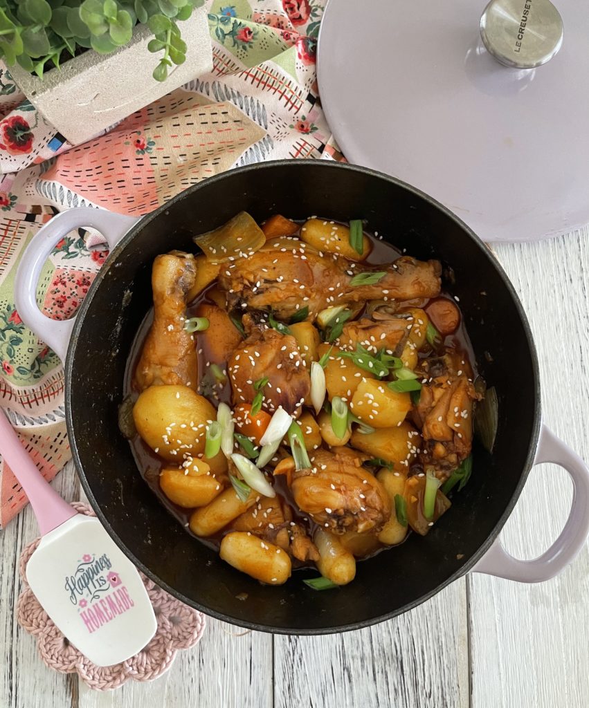 Korean Spicy Chicken Stew 