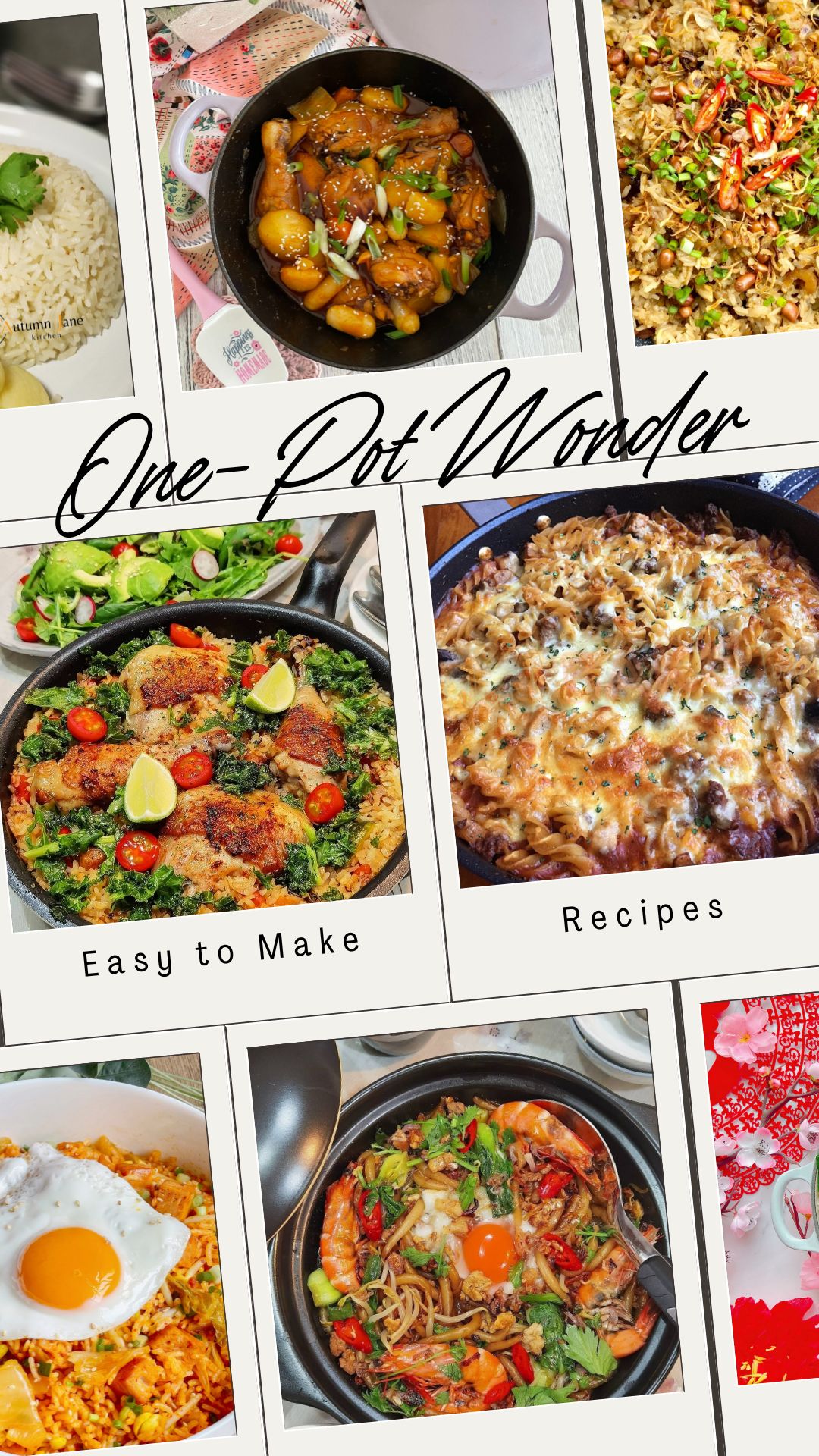 ONE-POT MEALS YOU MUST TRY - Cook For More
